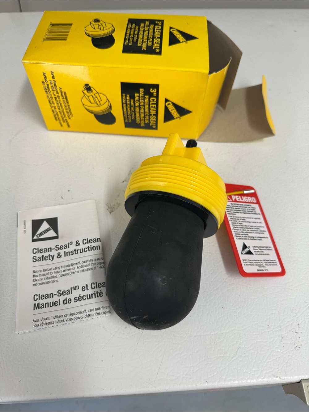 Clean-Seal® 3" Ballast Seal - Yellow and Black